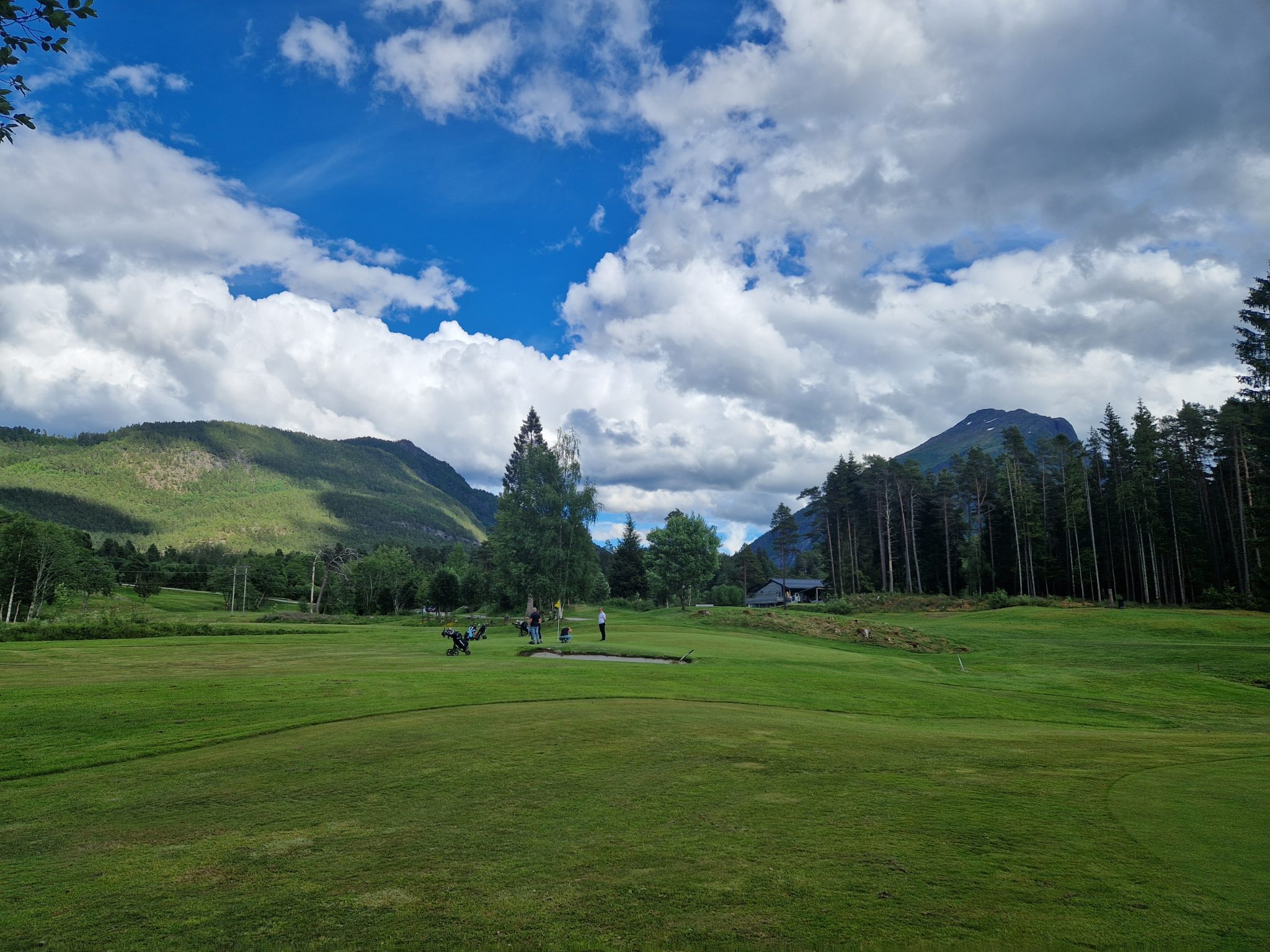 Resultat frå Fourball parturnering